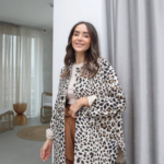 Lichtgewicht Jas met Luipaardprint – Gedurfd en Tijdloos