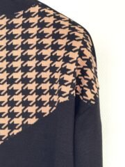 Sophisticated Gebreid Set – Beige & Zwart - Afbeelding 5