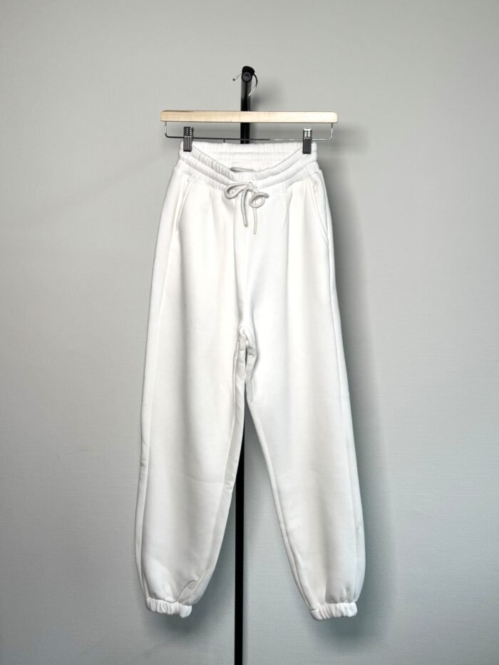 Witte Pasadena Print Oversized Sweatshirt & Jogger Set - Afbeelding 5