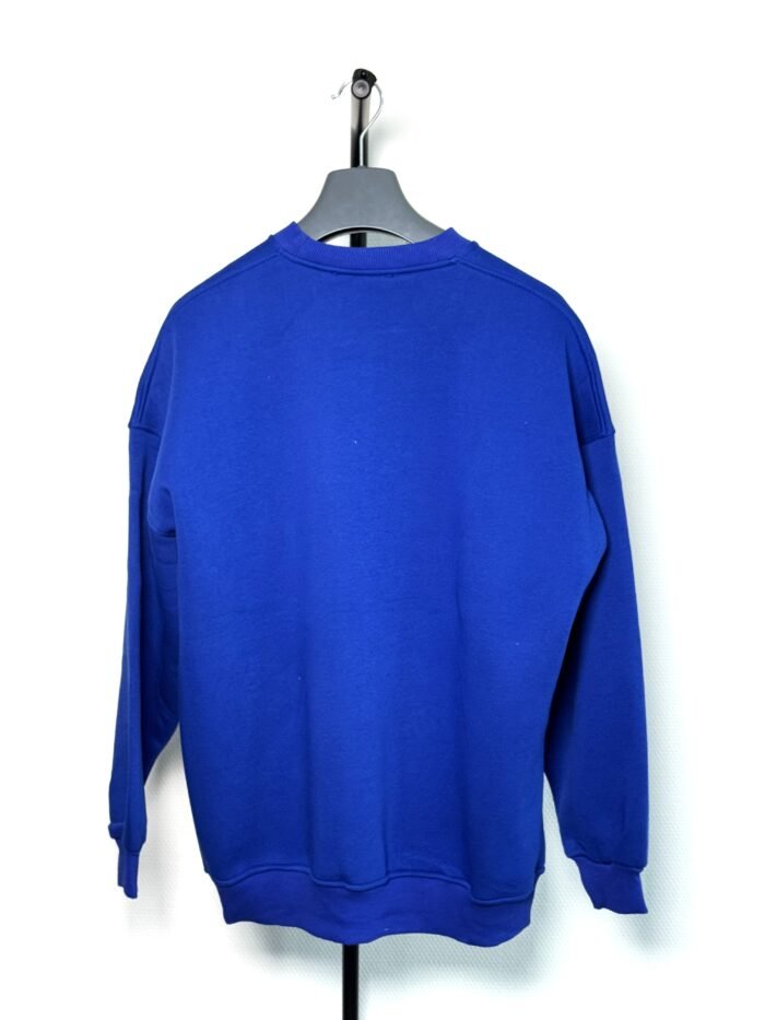 Kobaltblauwe "Not in the Mood" Oversized Sweatshirt - Afbeelding 6