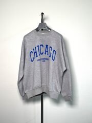 Grijze "Chicago Athletic Department" Oversized Sweatshirt - Afbeelding 3