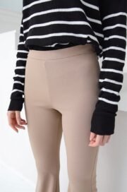 Trendy flared broek met hoge taille - Afbeelding 3