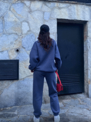 Comfortabele Trainingsset – Yellowstone Print - Afbeelding 4