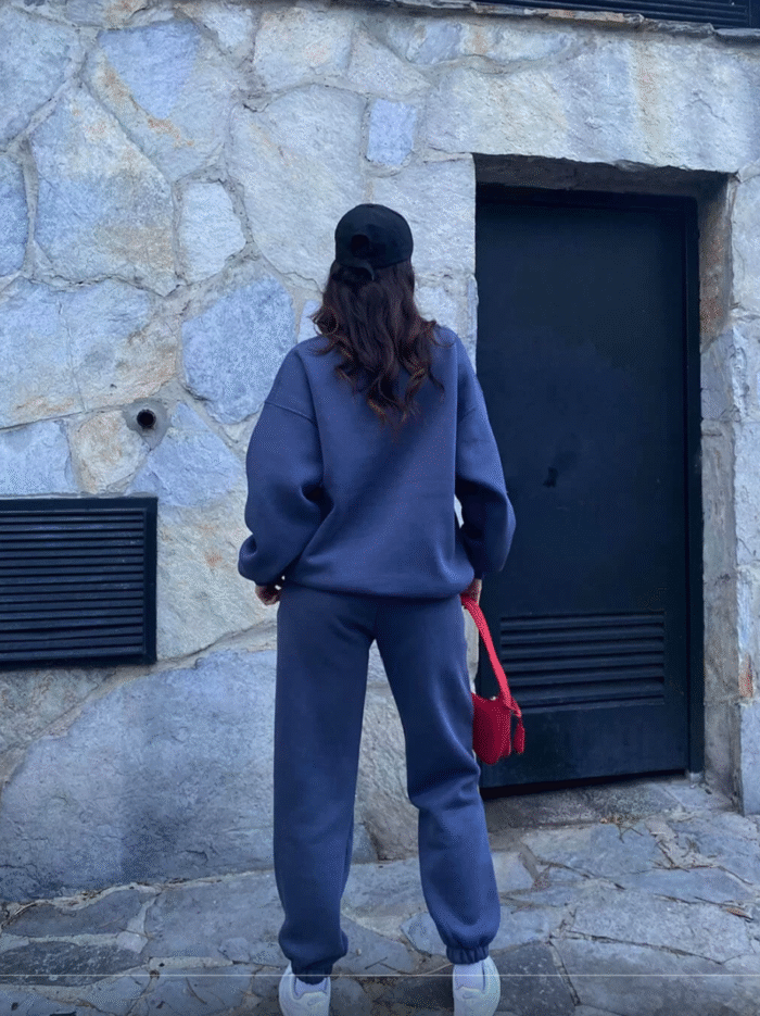 Comfortabele Trainingsset – Yellowstone Print - Afbeelding 4