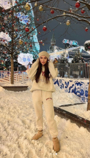 Comfortabele New York Brooklyn Set – Crème