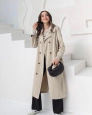 Klassieke Beige Trenchcoat – Tijdloze Elegant