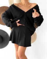 Zwarte Gebreide Vest – Basic & Stijlvol - Afbeelding 2